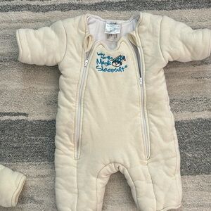 Baby Merlin’s Magic Sleepsuit in Size Large and Yellow